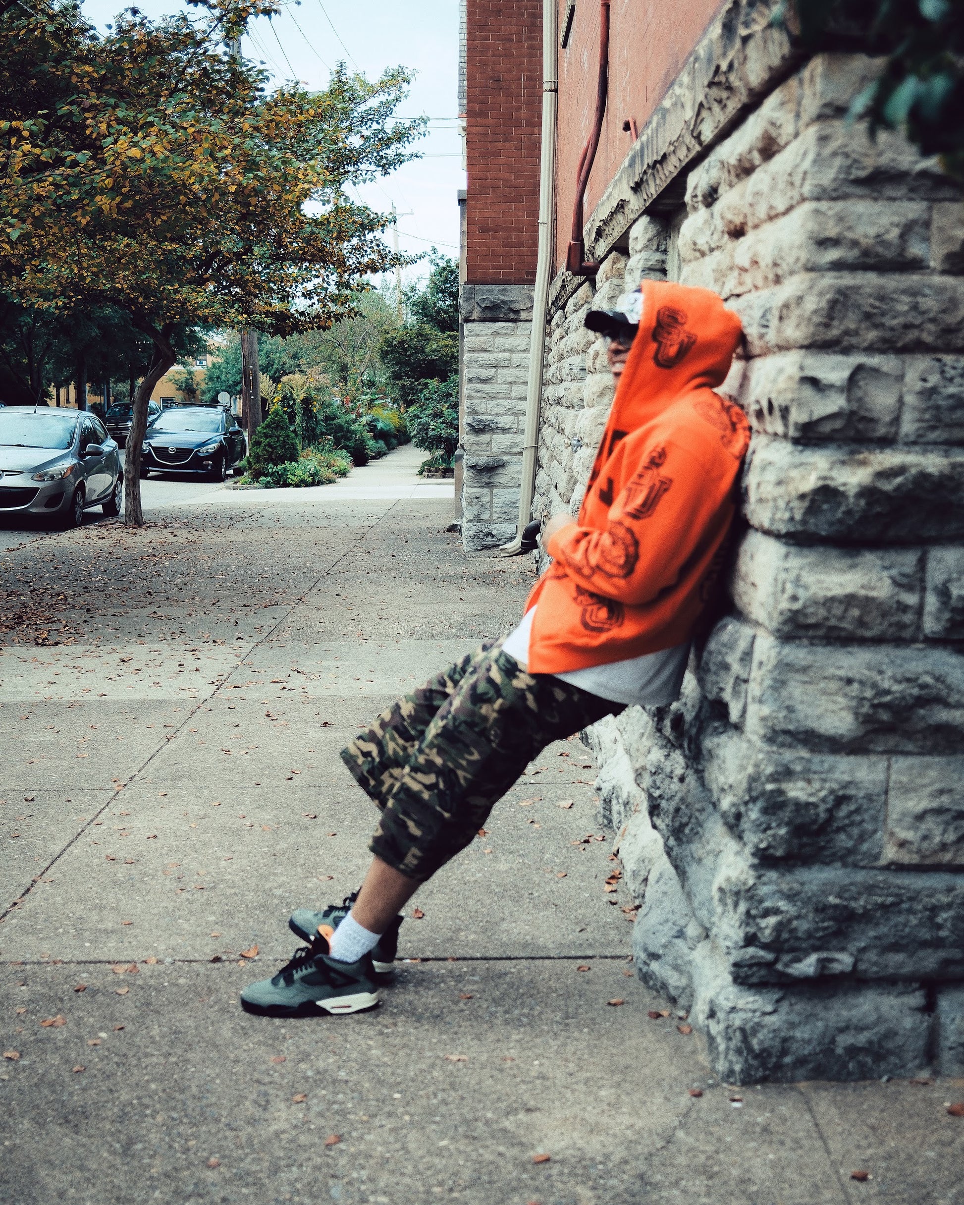 Valley Camo Baggy Short
